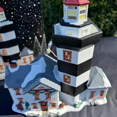 Lot 219: Victorian Village St Mary’s Island Lighthouse