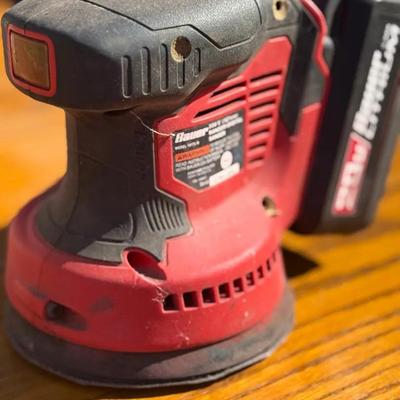 Lot 509: Bauer 20v 5” Battery Operated Random Sander