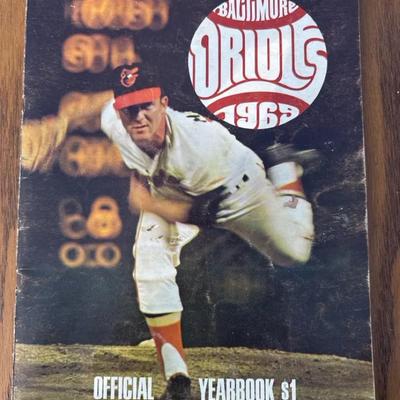 Lot 512: 1969 Baltimore Orioles Official Yearbook – Baseball’s 100th Anniversary Season
