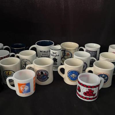 Lot 322: Whole Lotta Mugs - Navy Dad Edition
