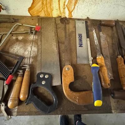 Lot 234: Hand Saws And Files