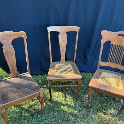 Lot 243: Wood Chair Collection