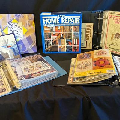 Lot 453: Large Lot of Craft, Sewing & Home Project Books with Pattern Binders – McCall’s, Carousel H