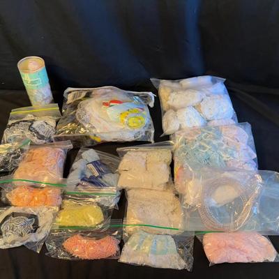 Lot 412: Large Lot of Lace, Trim, and Ribbon – Assorted Colors and Styles for Sewing & Crafts