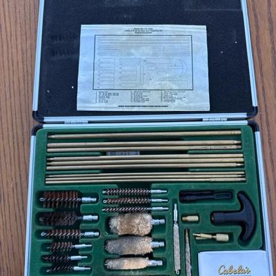 Lot 501: Cabela’s All-In-One Gun Cleaning Kit – Model CA-740P, Complete in Original Case