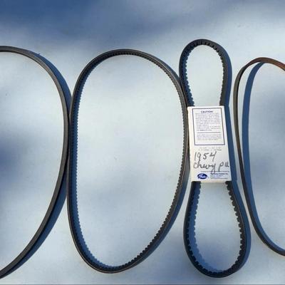Lot 519: Lot of 4 Industrial V-Belts - A48, NAPA 7417, 3VX440, and 80505 2B