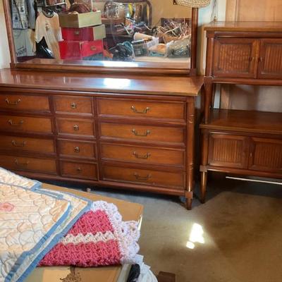 Dresser, side tables