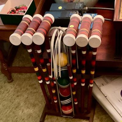 Croquet set