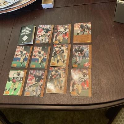 Saints football cards