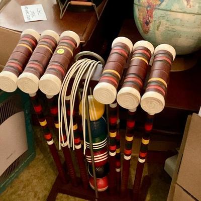 Croquet set