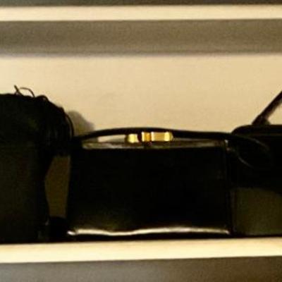 Vintage black purses