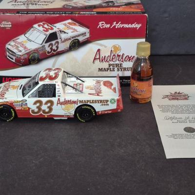Hand Signed 1:24 Die Cast Metal Lionel Racing NASCAR Truck Series #33 Ron Hornaday - In Original Box w/COA