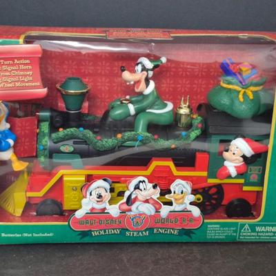 Walt Disney World Railroad Holiday Steam Engine - New in Box