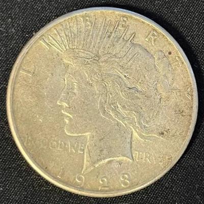 1923 Silver Peace Dollar 