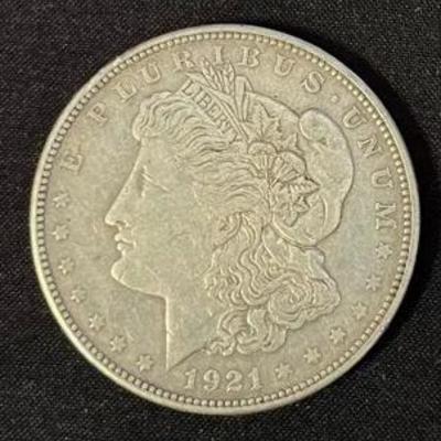 1921 Morgan Silver Dollar 