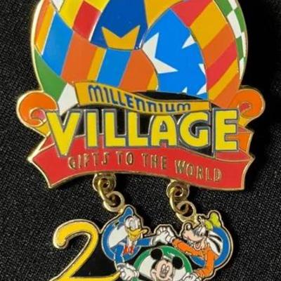 Disney Millennium Village Gifts To The World 2000 Pin