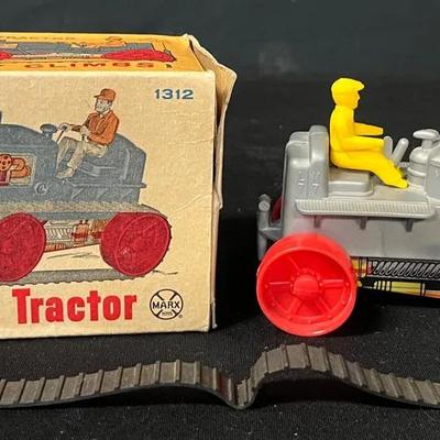 Marx Toys The Climbing Tractor In Original Box
