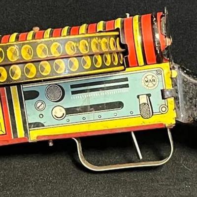Vintage G-Man Wind Up Toy