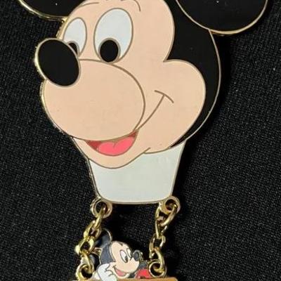 Disney Mickey 2000 Hot Air Balloon Pin Limited Edition Of 10,000