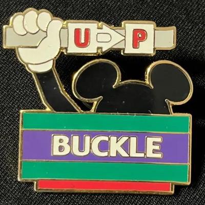 Disney Mickey Mouse Buckle Up Limited Edition Of 10,000 Pin