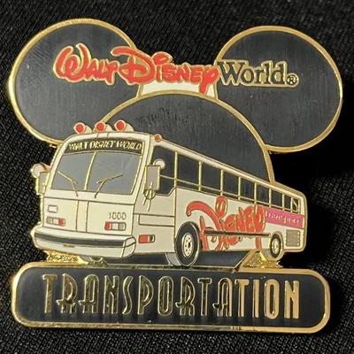 Disney Transportation Bus Limited Edition Of 5,000 Pin