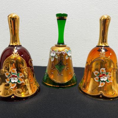 Murano Glass Bells 