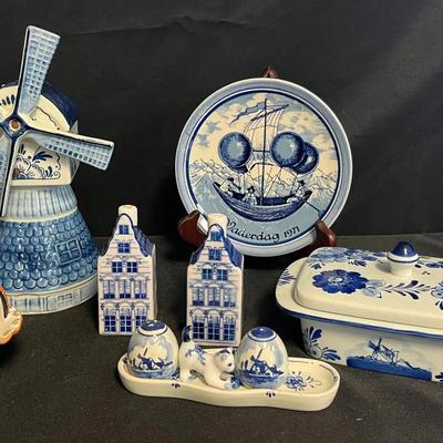 Blue & White Delft