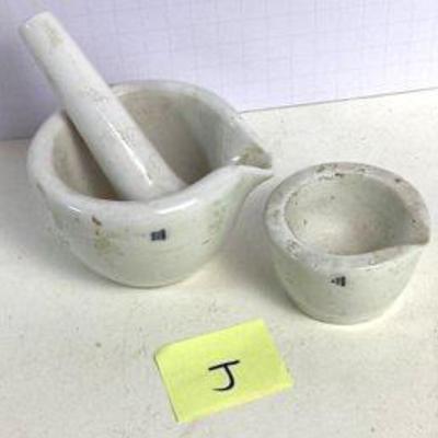 Antique mortar/pestles