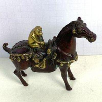 Bronze Asian monkey/horse