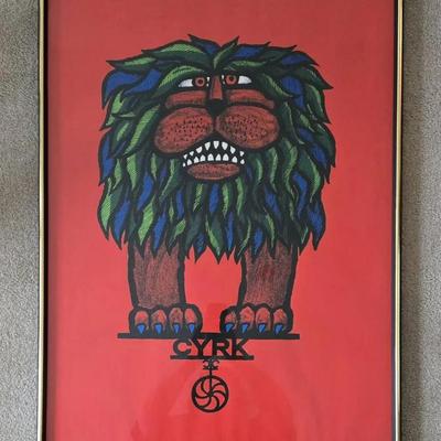 CYRK Polish Circus Poster (O)