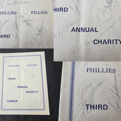 1976 Philadelphia Phillies Autographs (LR)