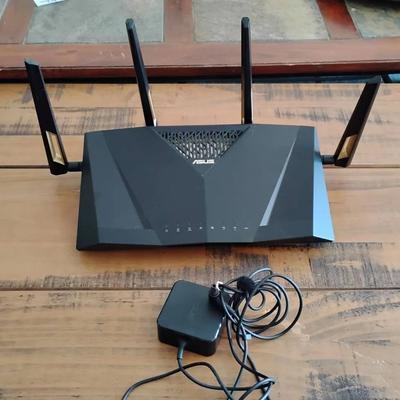 Asus AX6000 Router & AC Adapter 