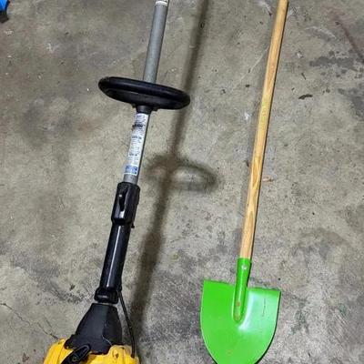 Yard Machines Weed Trimmer & Shovel