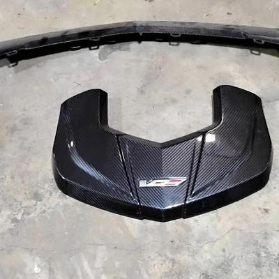 Cadillac/GM: Carbon Fiber Engine Cover And Frontsplitter