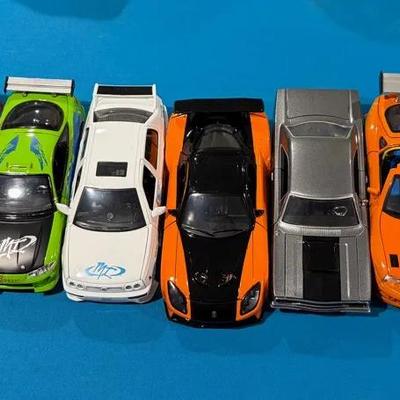 Fast & Furious Unboxed Cars