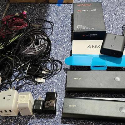 Anker 3.0 Quick Charger Packs, Wireless Phone Chargers, Changing And Computer Cables