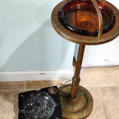 Two Vintage Ashtrays 