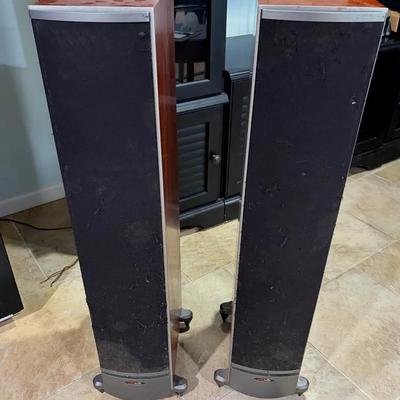 Polk Audio Brown RTi8 Speakers 