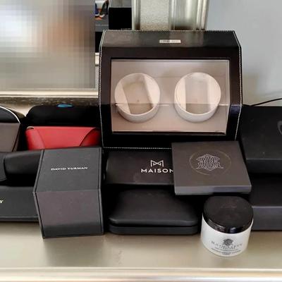 Kinetic Watch Charger, Sunglass Cases & Jewelry Boxes 