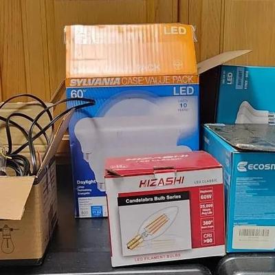 Lighting! Edison Bulbs, Solar Bulbs, String LED Lights And More!
