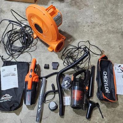 Car Vacuums And Garage Stationary Air Blower