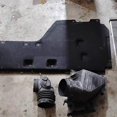 Car Parts: Air Intake/Filter, Radiator, Floor Mat