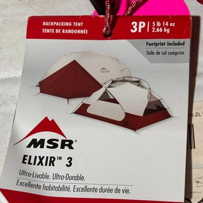 Backpacking Tent MSR "Elixir 3" 