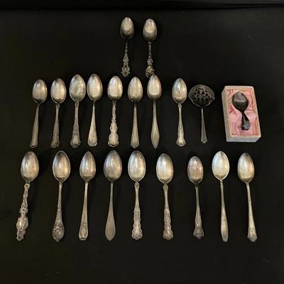 Assortment of Sterling Silver Spoons #1