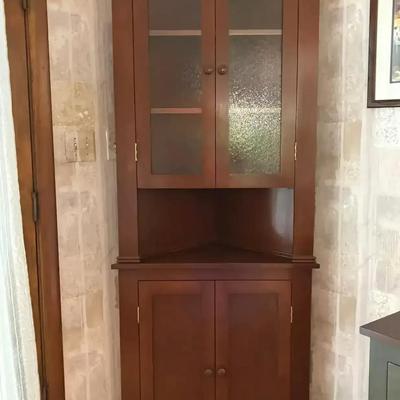 2 Piece Corner Cabinet 