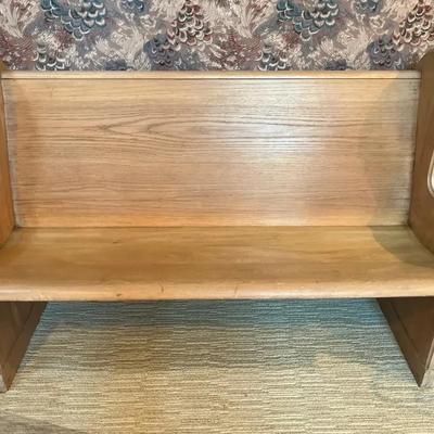 Wood Bench
