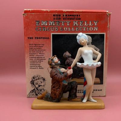 Emmett Kelly Circus Collection The Proposal