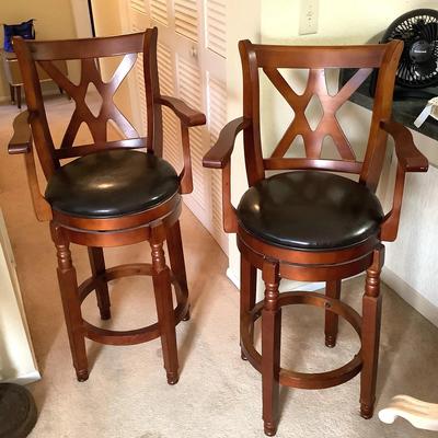 Pair Of Tall Bar Stools