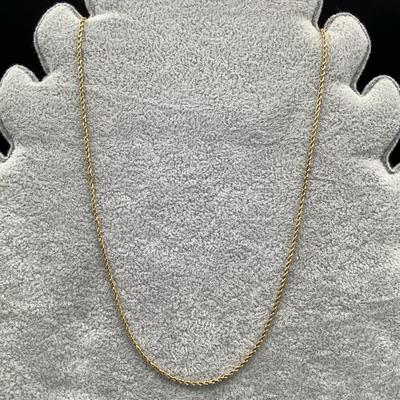 14K Gold Necklace - 3.7 Grams