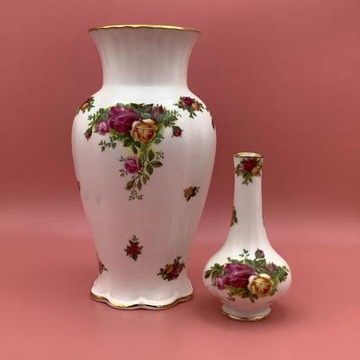 Royal Albert Old Country Roses Vases